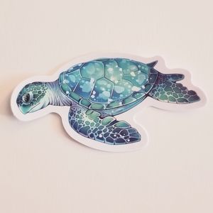 10/$10 Sea Turtle Sticker
